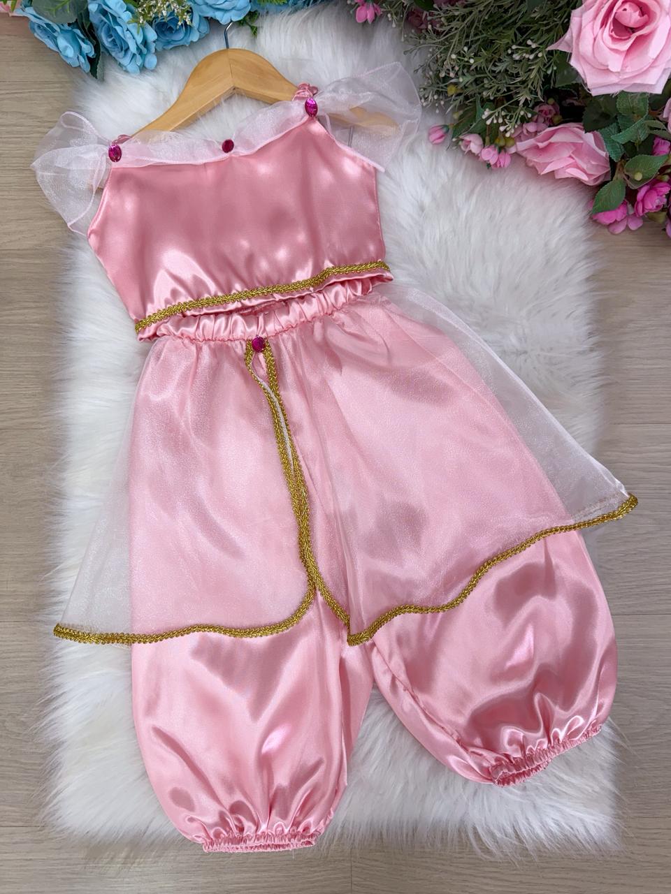 Fantasia Princesa Belli Princesa Jasmine Rosa (FNTSPRINBLJSMRSA)