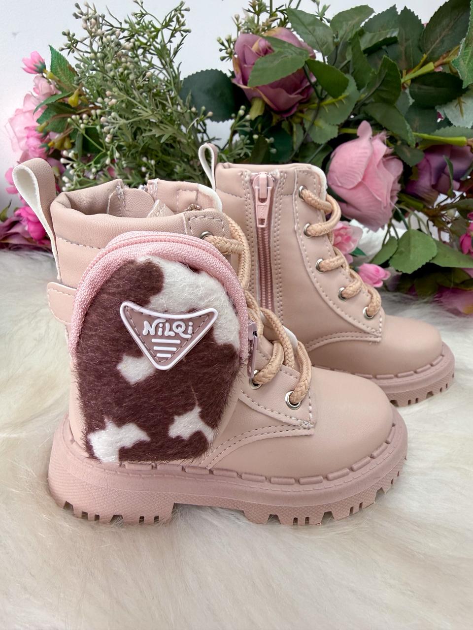 Bota\Coturno Nilqi Mimosa Rose (BTCTNLQMMSRS)