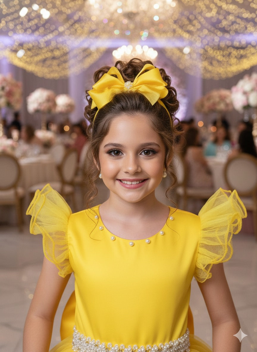 Vestido Marie Longo Amanda Amarelo (VESTMARILNGAMNAMRL)