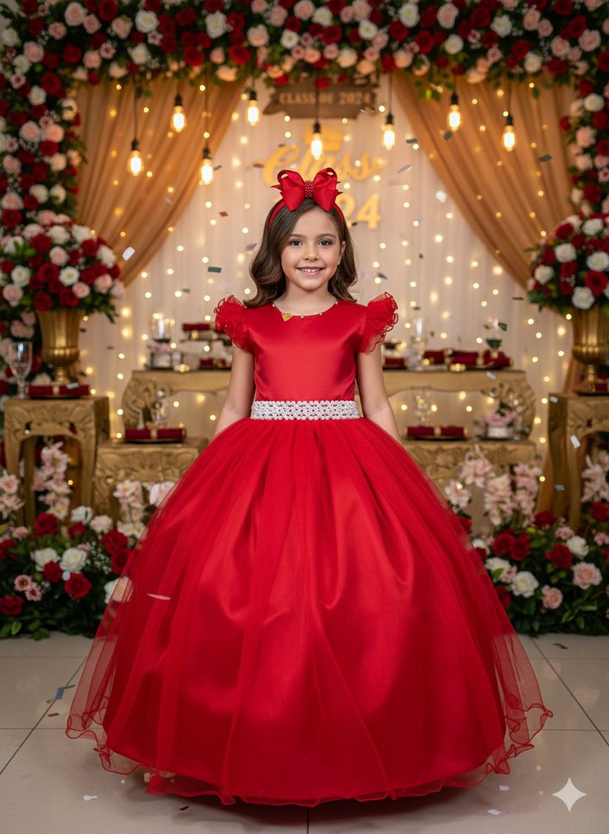 Vestido Marie Longo Amanda Vermelho (VESTMRLNGAMNVRML)