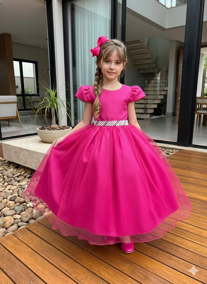 Vestido Marie Longo Heloisa Pink (VESTMRELNGHLISPNK)