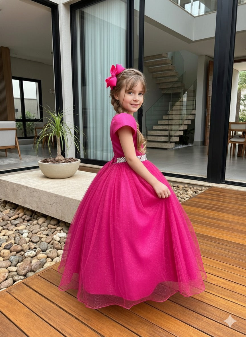 Vestido Marie Longo Heloisa Pink (VESTMRELNGHLISPNK)