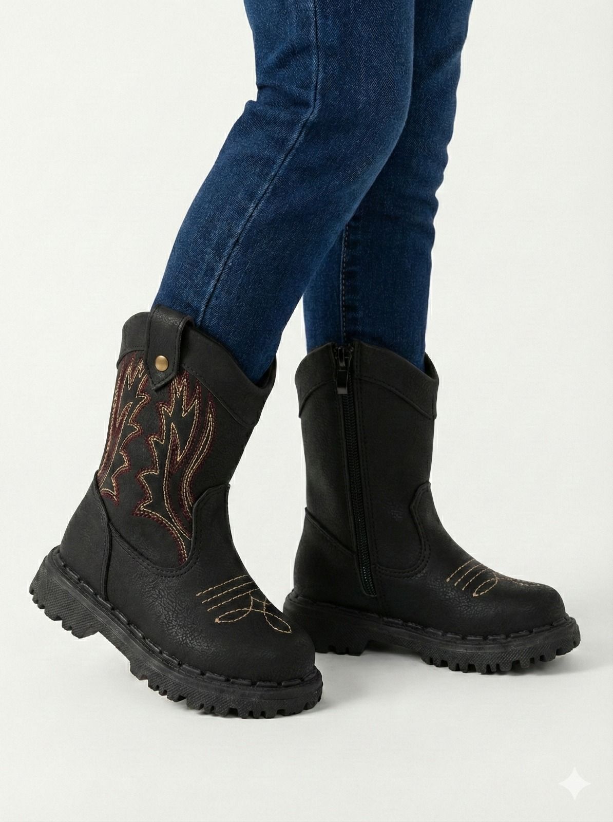 Bota Texana Masculina Nilqi Country Preto (BTTXNNLQALXPRT)