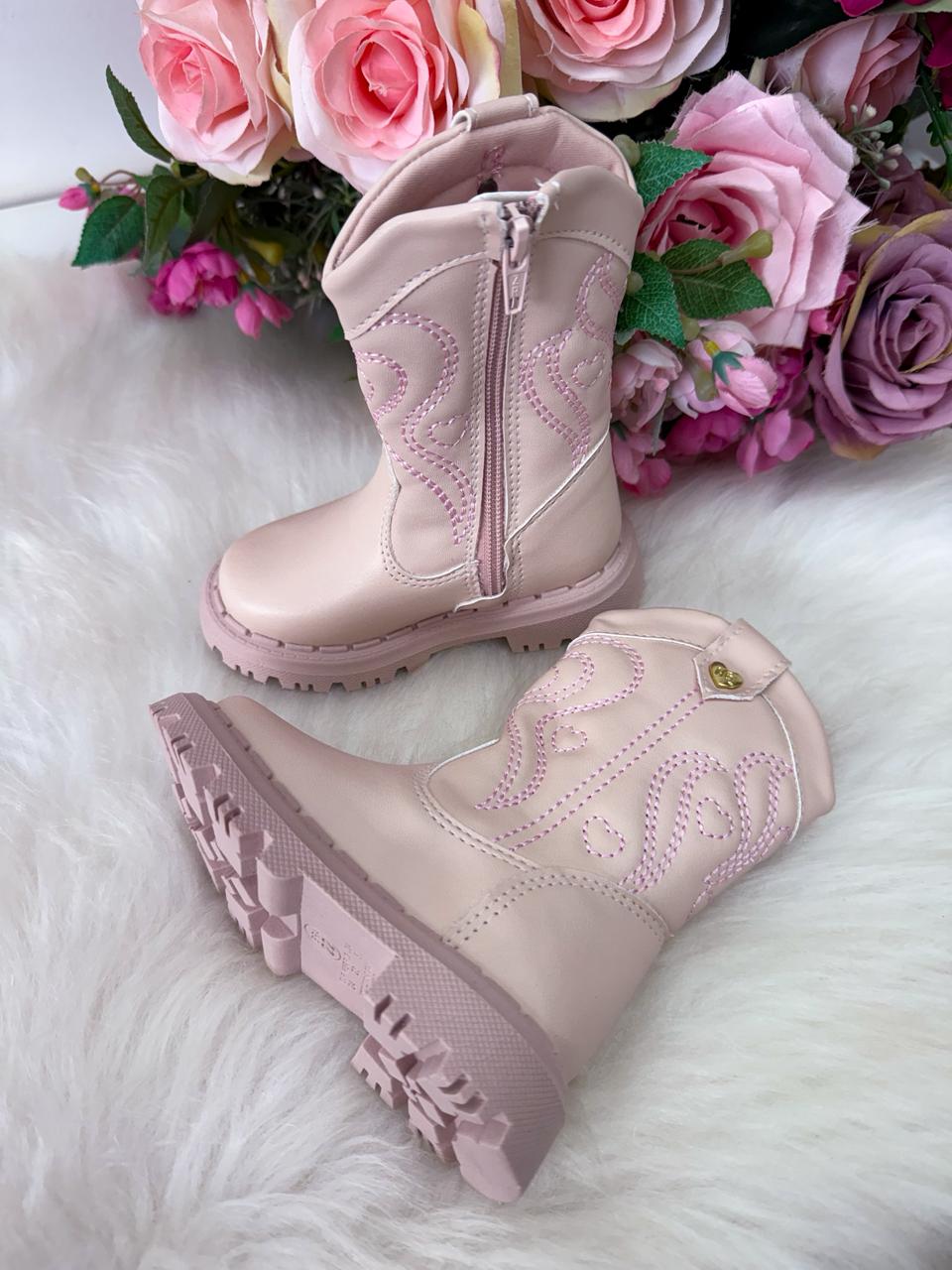 Bota\Coturno Nilqi Bella Rose (BTCTNLNQBLRS)
