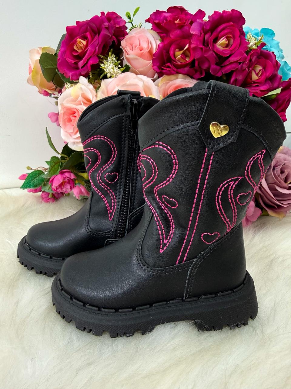 Bota\Coturno Nilqi Bella Preto (BTCTNLQBLLPRT)
