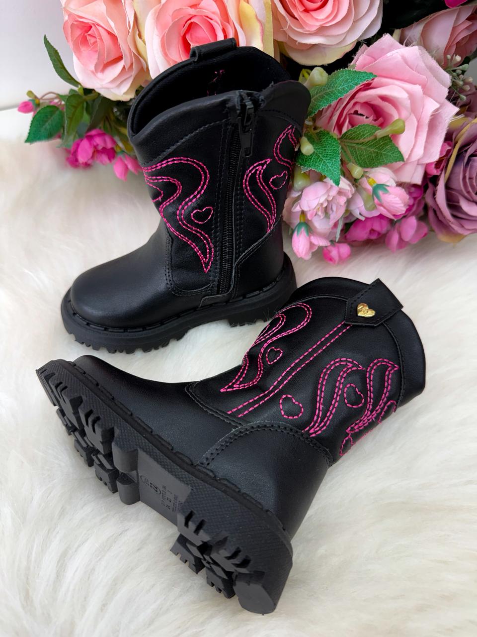 Bota\Coturno Nilqi Bella Preto (BTCTNLQBLLPRT)