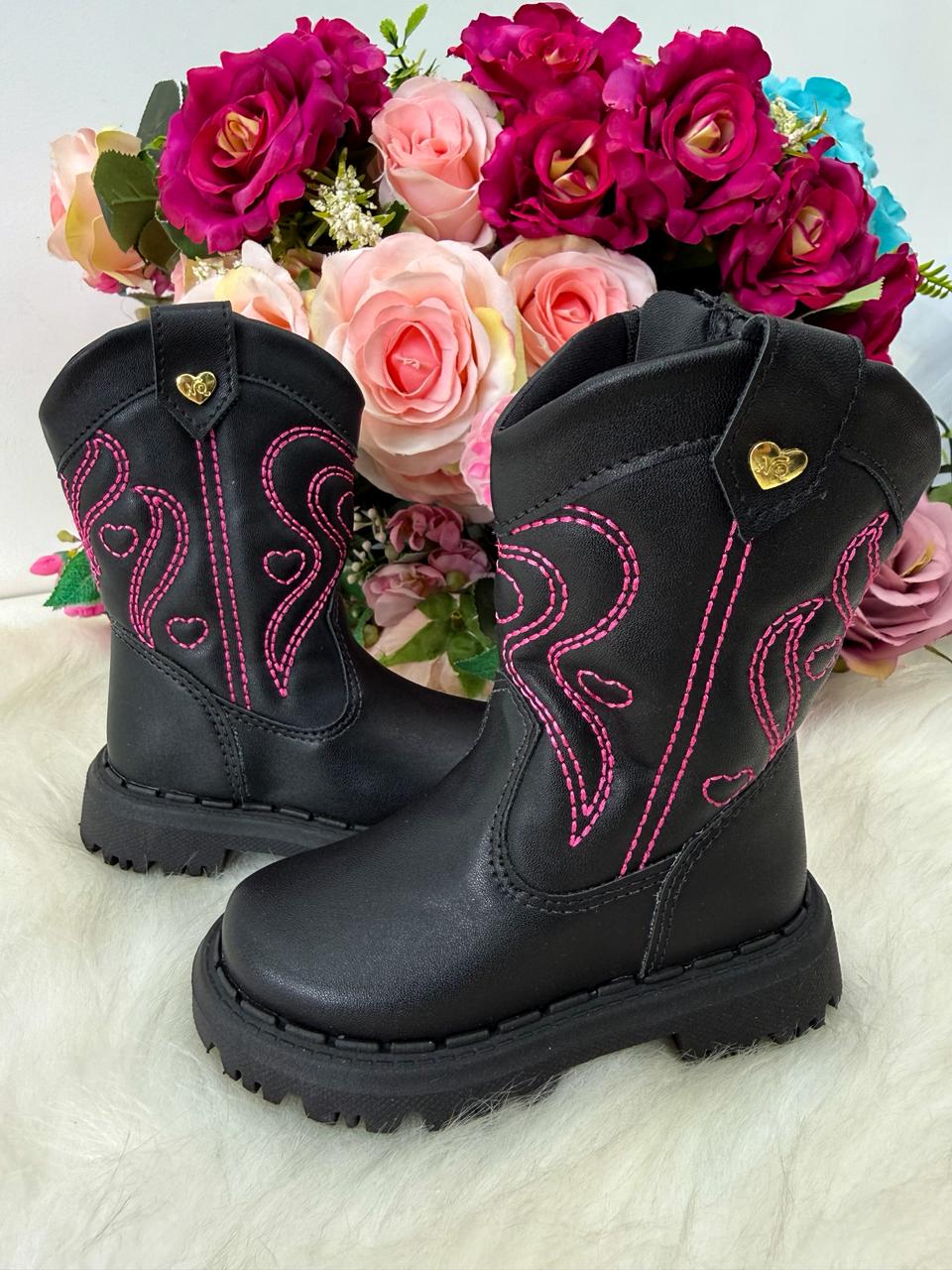 Bota\Coturno Nilqi Bella Preto (BTCTNLQBLLPRT)
