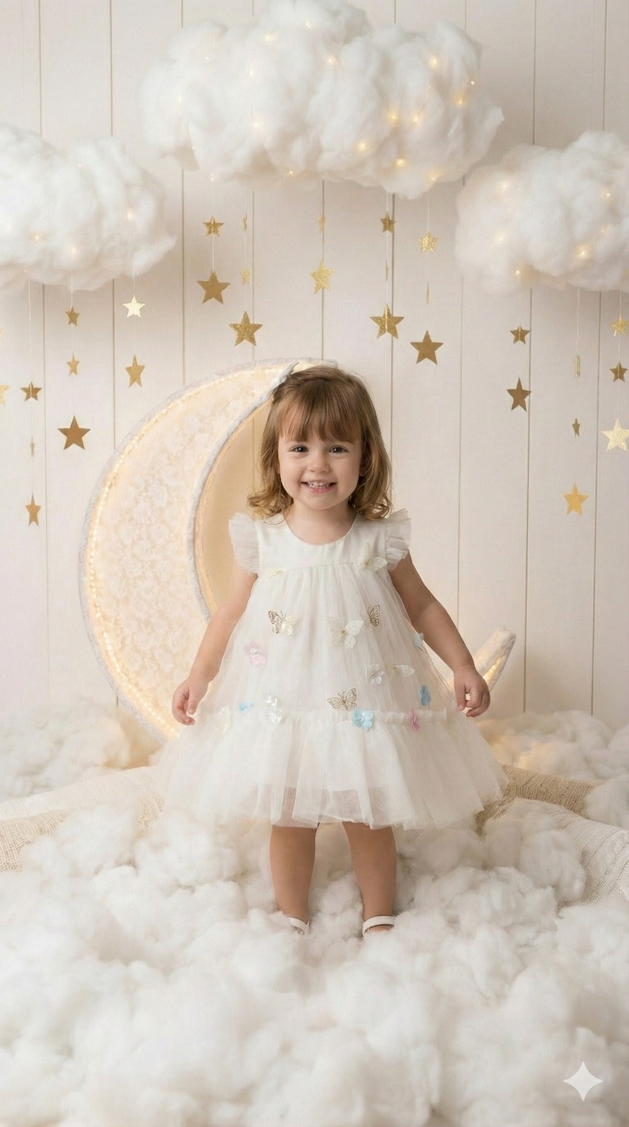Vestido Vila Lele Jardim das Borboletas  Liz Off