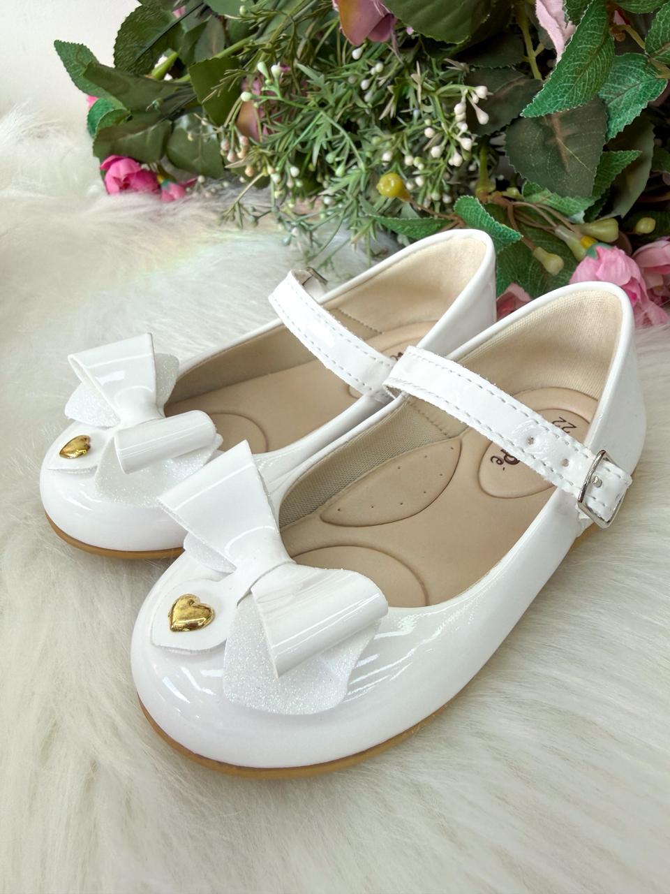 Sapatilha Doce Pe Baby Gigi Branco (SPTLDCPBGGBRN)