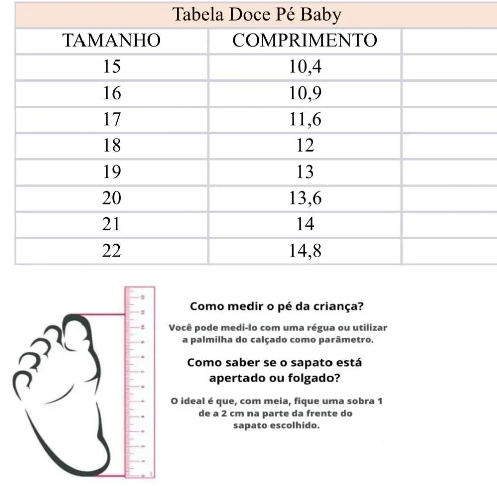 Sapatilha Doce Pe Baby Gigi Branco (SPTLDCPBGGBRN)