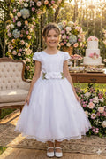Vestido Juvenil Vila Lele Luiza Branco (VESTJVLVLELELIZBRNCO)