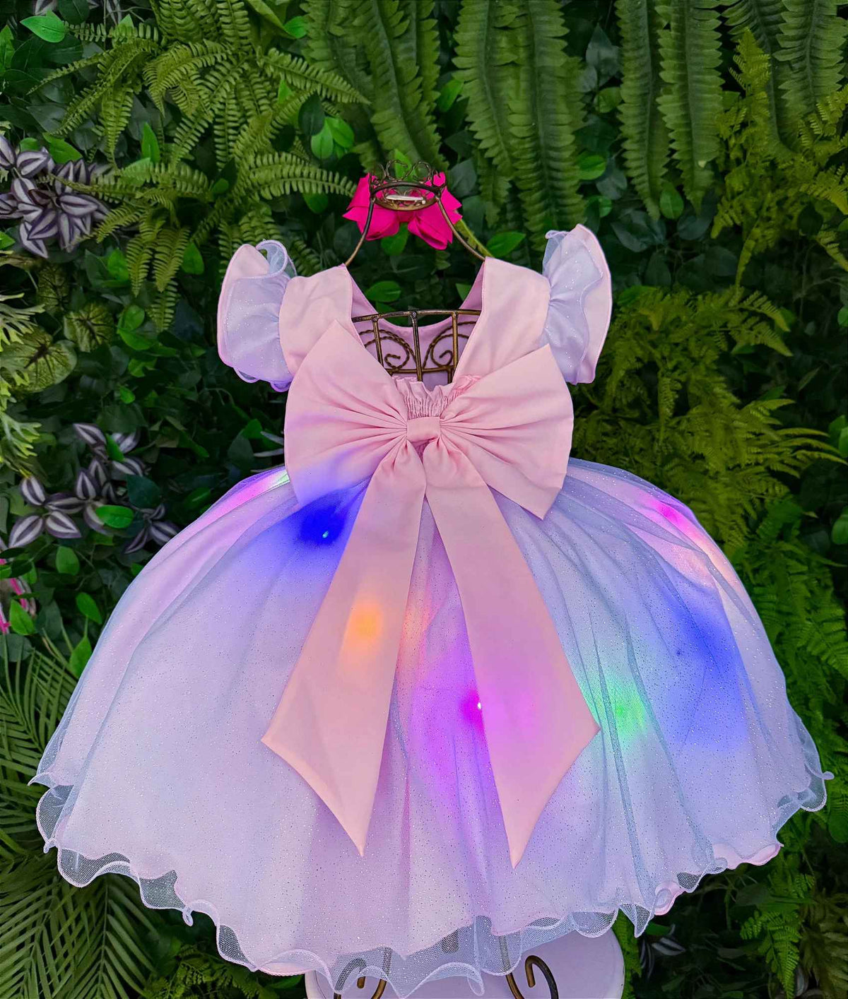 Vestido Tematicos Ysa Kids Lilo Stitch com Led (VESTTEMLILOLED)