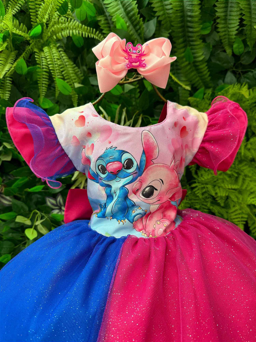 Vestido Tematicos Ysa Kids Lilo Stitch com Led (VESTTEMLILOLED)