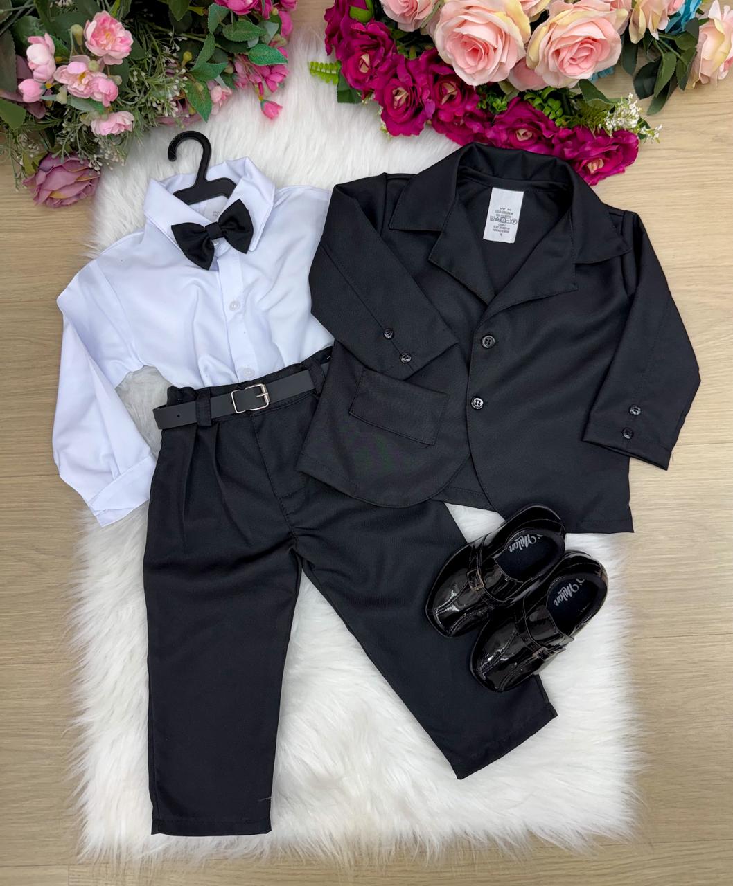Conjunto Social Miss Cherry Jorge Terno Preto (CNJTSCMSSCRRJTP)