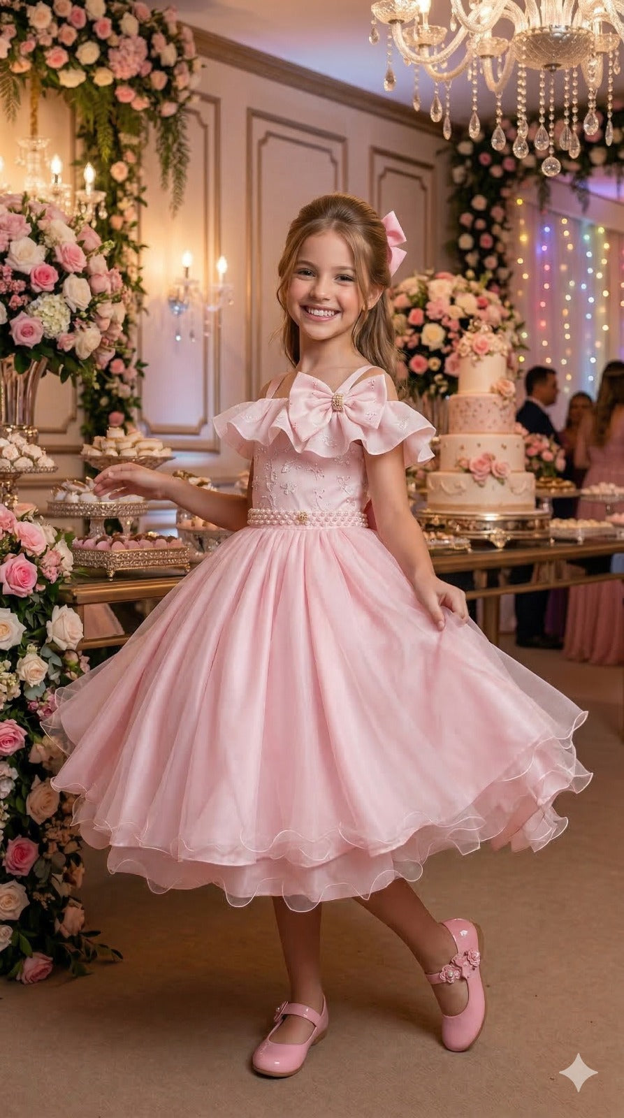 Vestido Bella Child Martina Rosa Bebe (VESTBLLCHMTNRSBB)