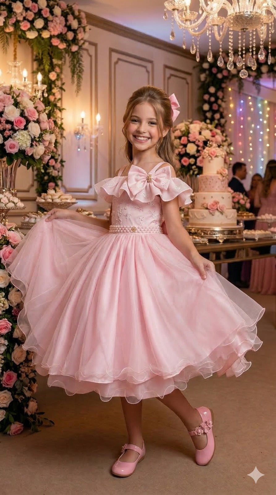 Vestido Bella Child Martina Rosa Bebe (VESTBLLCHMTNRSBB)