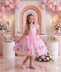Vestido Marie Jardim Encantado Isis Luxinho Rosa (VESTMREJRDMENTISILXNRS)