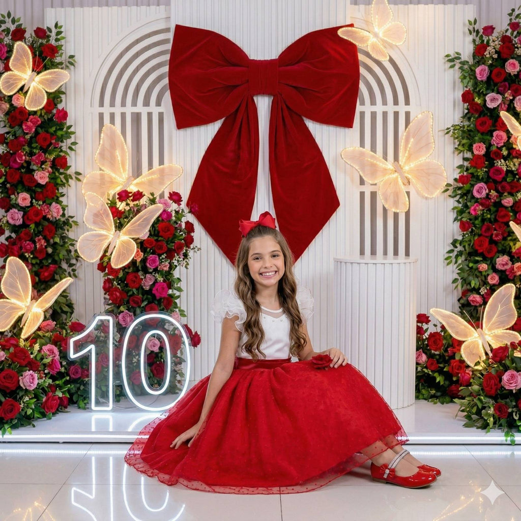 Vestido Mini Miss Betani Vermelho (VESTMNMSSBTNVERM)
