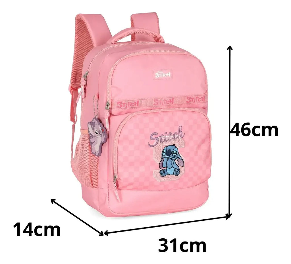Mochila de Costa Stitch Rosa (MCLCSTRS)