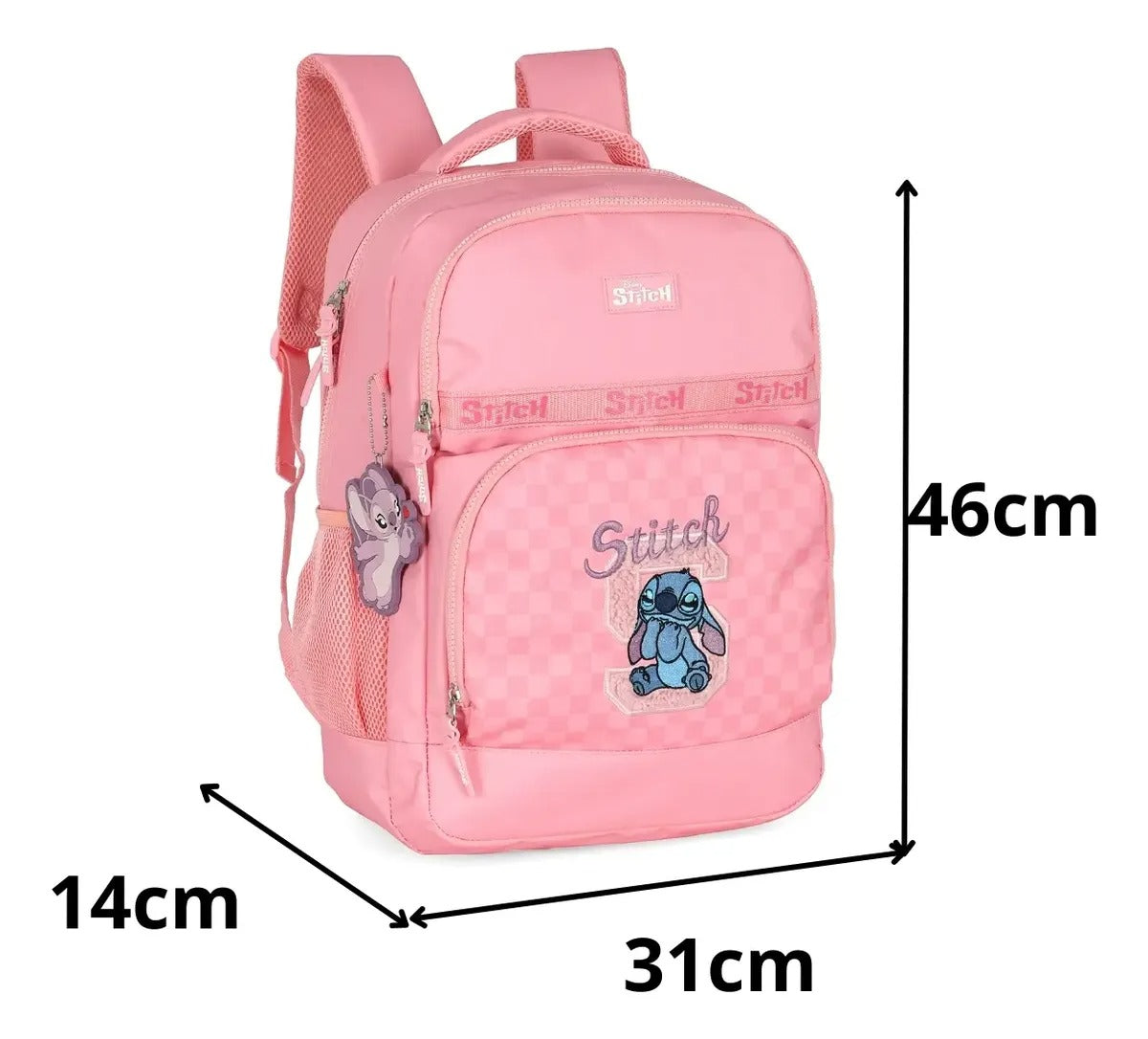 Mochila de Costa Stitch Rosa (MCLCSTRS)
