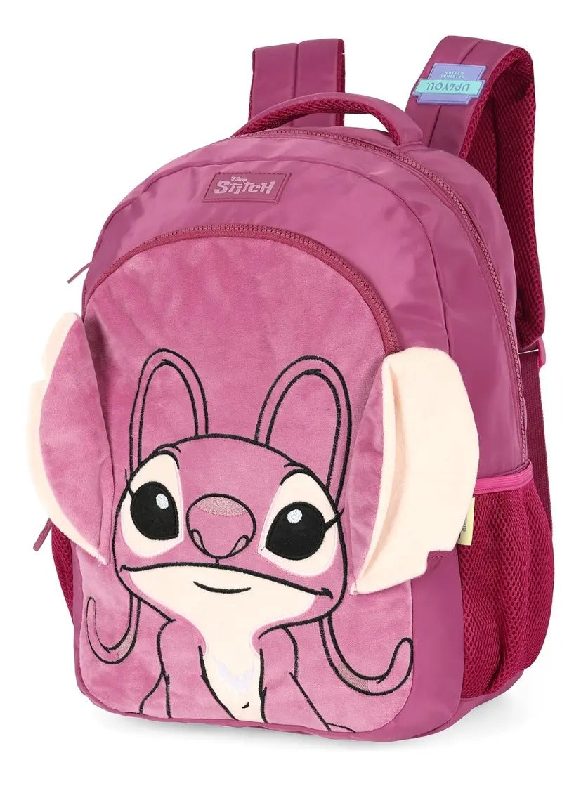 Mochila de Costa Angel Orelhinhas Pelucia Roxo (MCCANGPR)