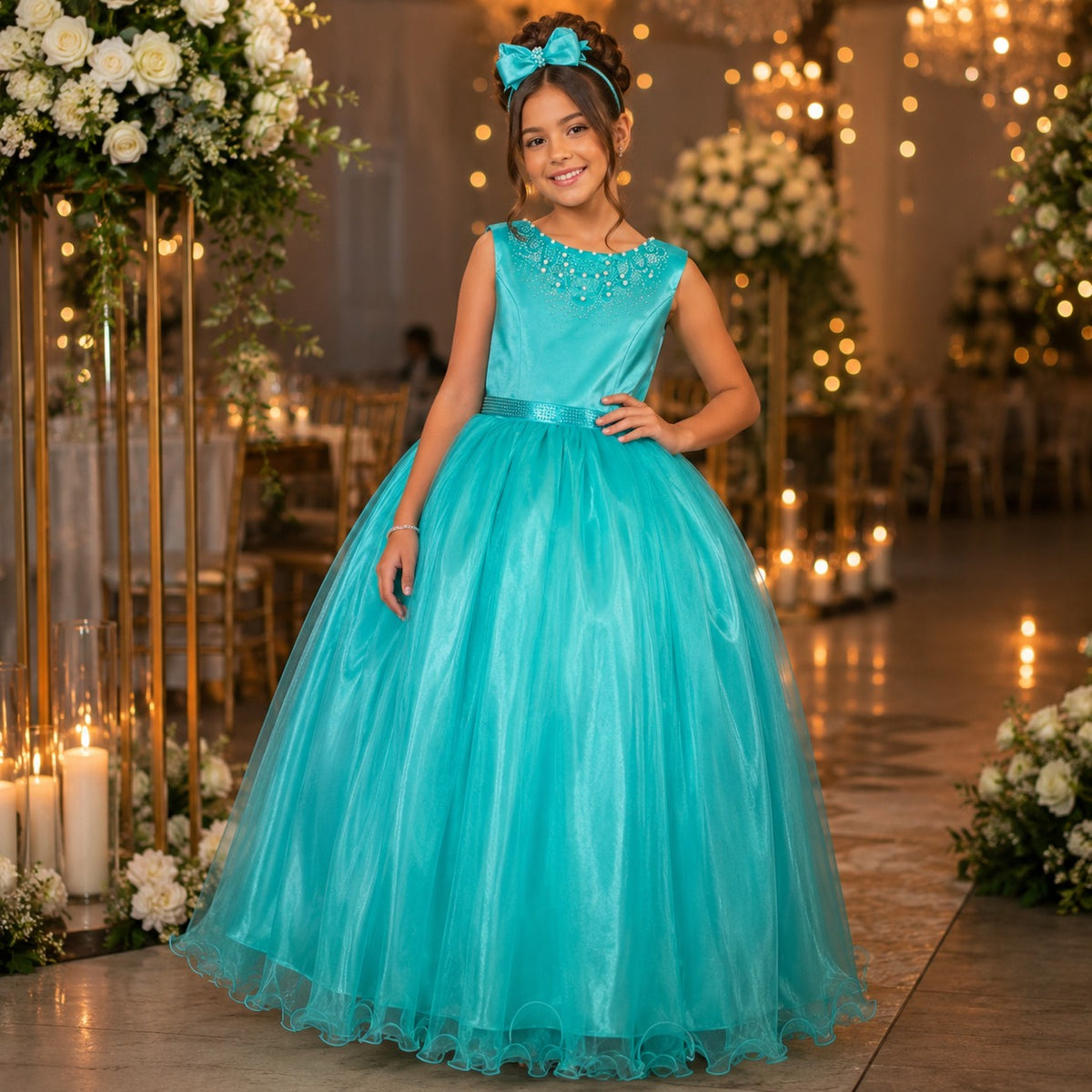Vestido Enjoy Longo Regata Verde Tiffany (VESTENJRGVRDTFNY)