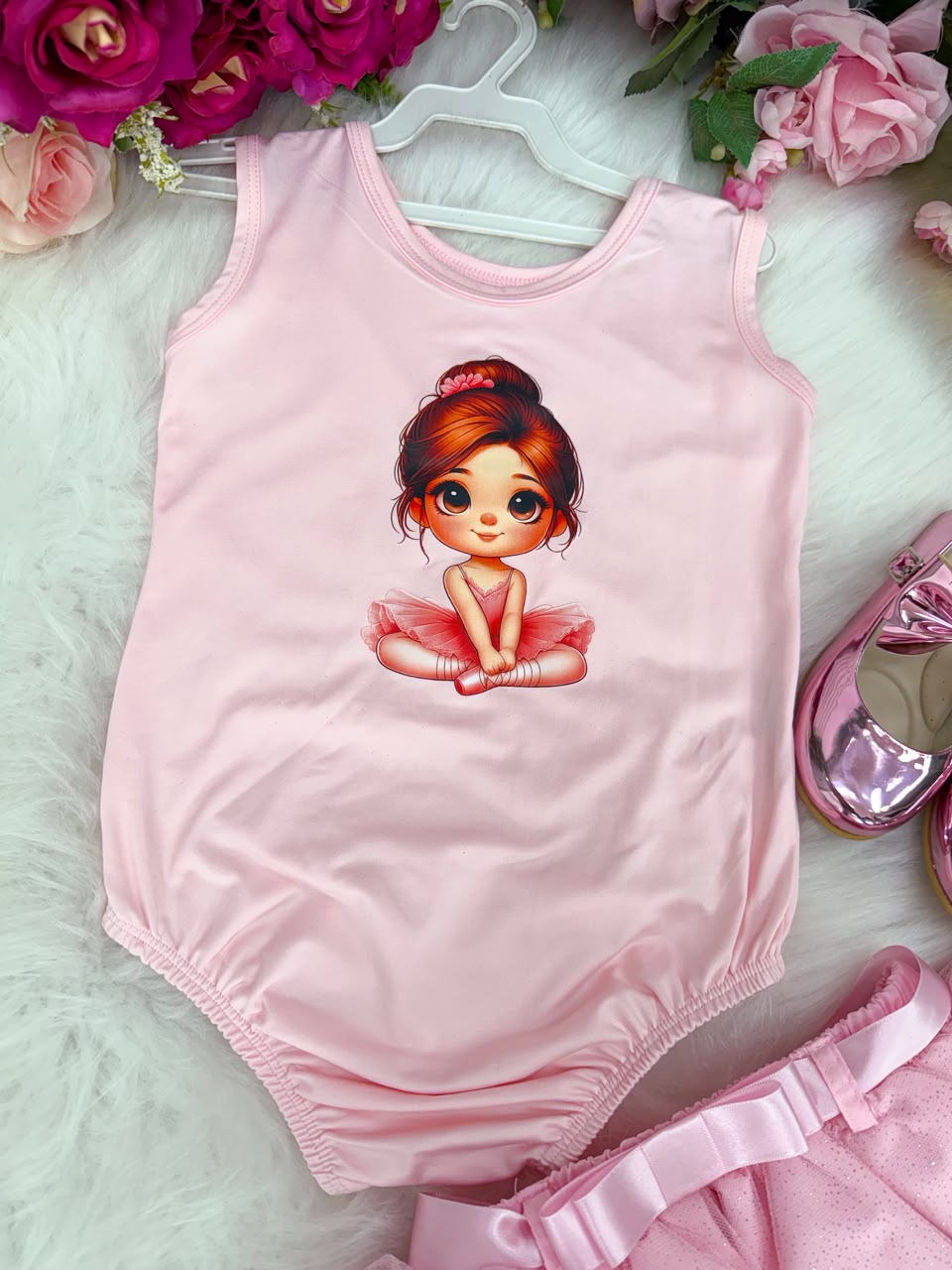 Conjunto Bailarina Rosa Modelo 2