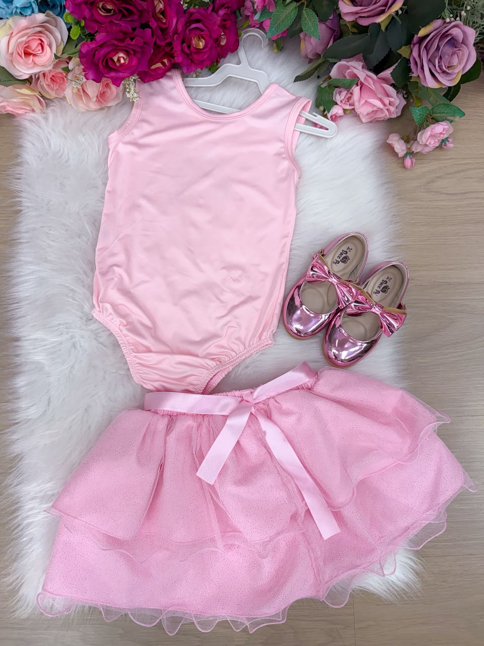 Conjunto Bailarina Rosa Modelo 2