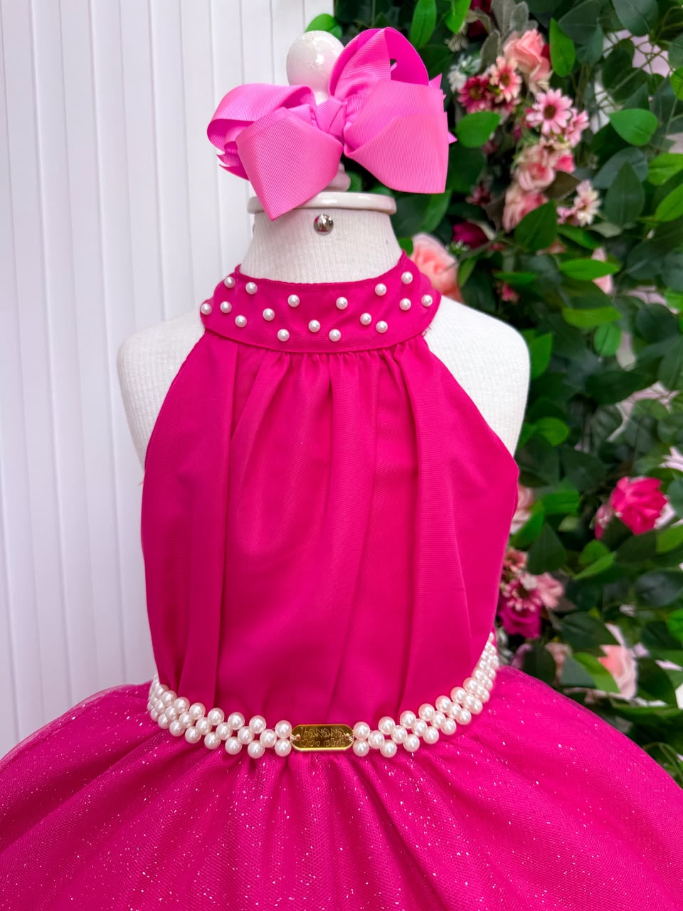 Vestido Banana Club Longo Âmbar Pink