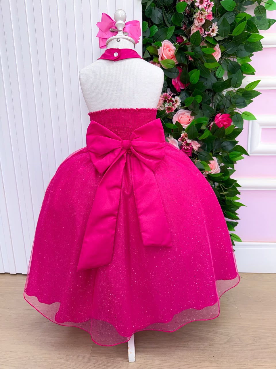 Vestido Banana Club Longo Âmbar Pink