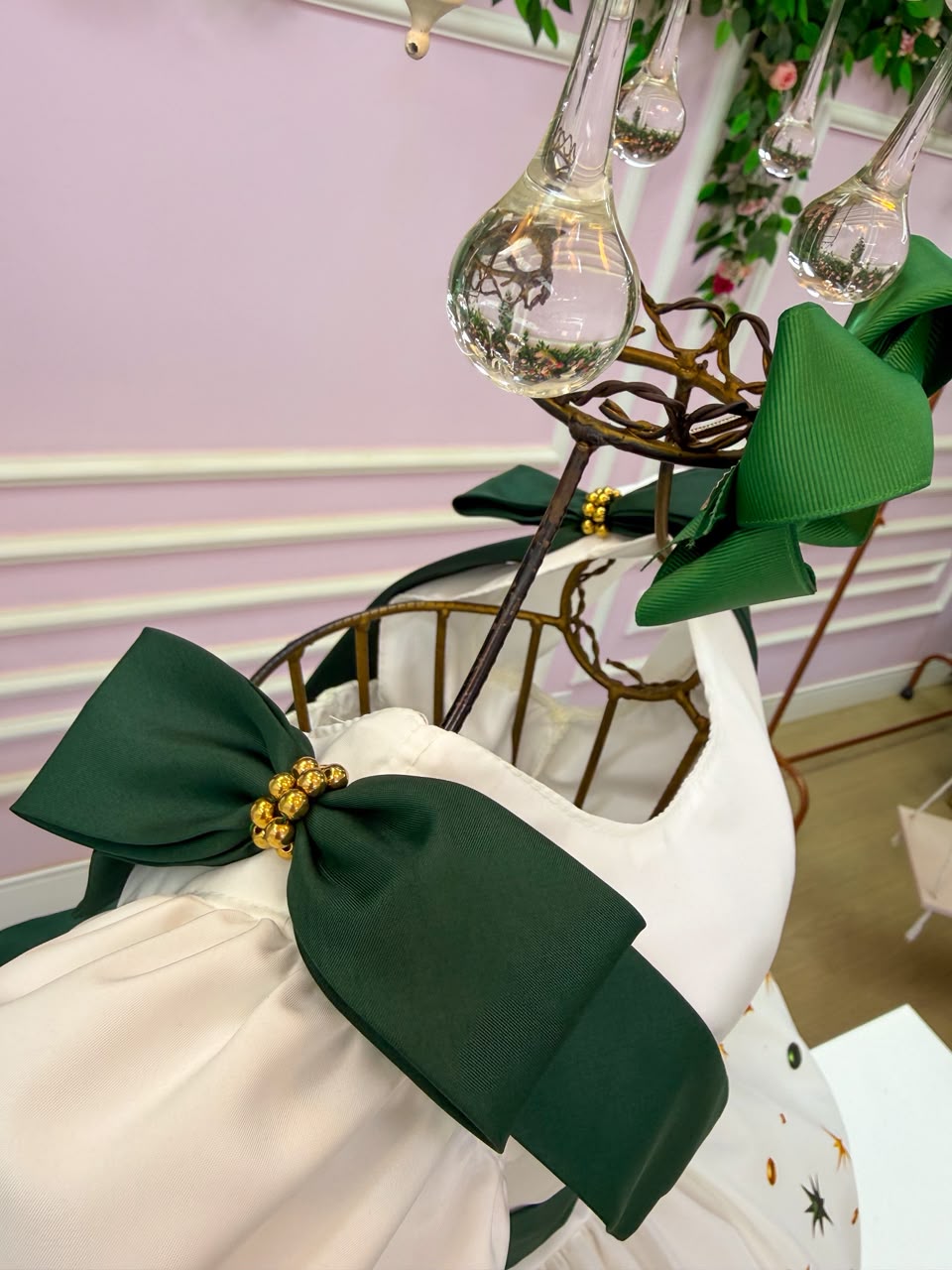 Vestido Marie Magia da Formatura ABC Aquarela Verde Esmeralda